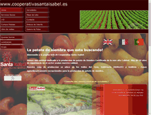 Tablet Screenshot of cooperativasantaisabel.es